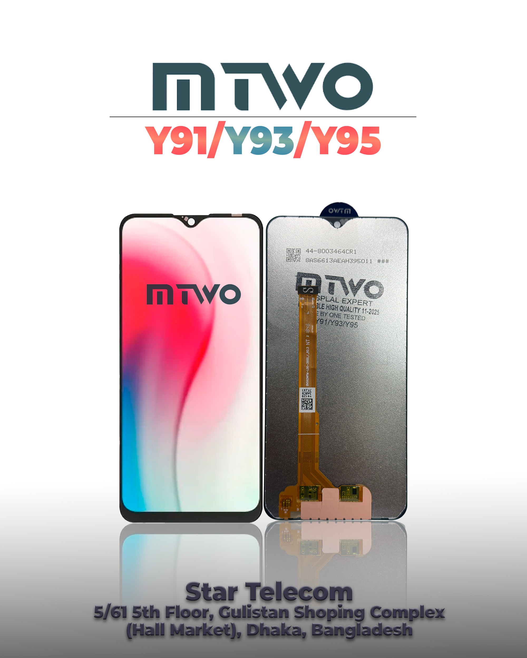 VIVO Y91/93/95  display price Bangladesh