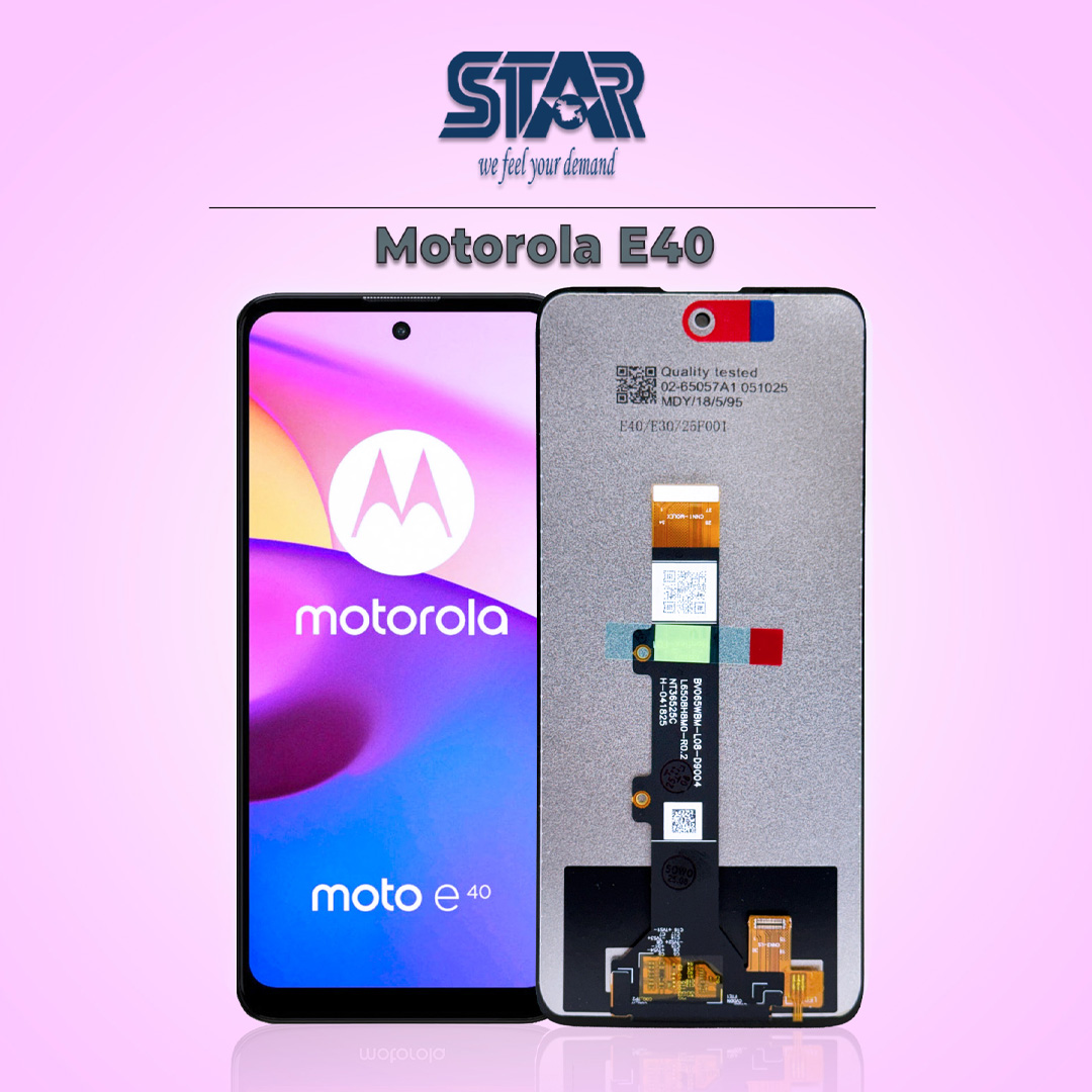 Motorola E40 display price in Bangladesh