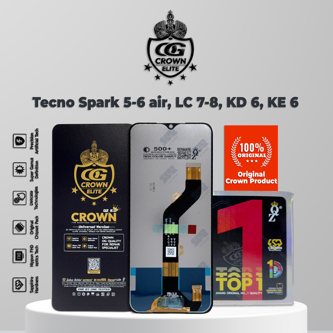 Tecno Spark 5-6 air, LC 7-8, KD 6, KE 6_ display price in Bangladesh
