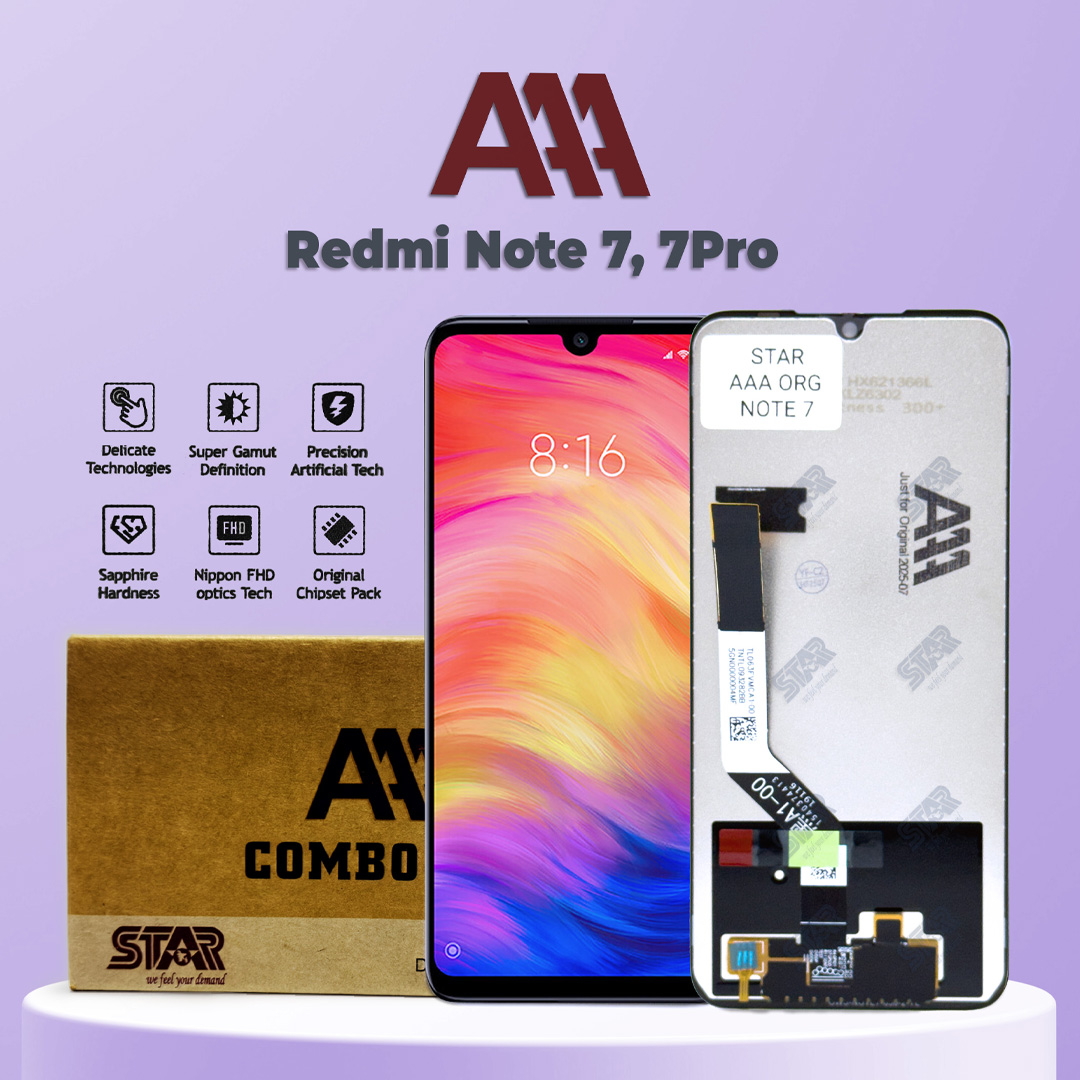 Redmi Note 7, 7Pro display price in Bangladesh