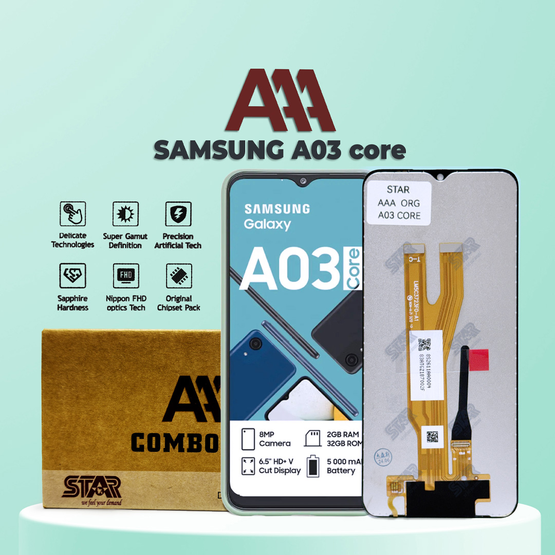 SAMSUNG A03 core AAA display price in Bangladesh