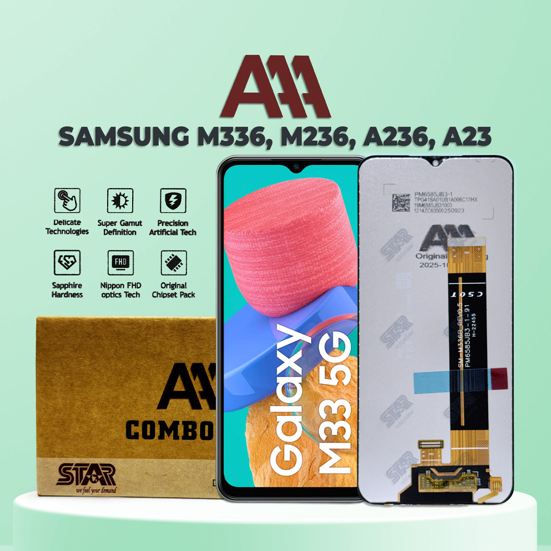 SAMSUNG M336, M236, A236, A23 AAA display price in Bangladesh