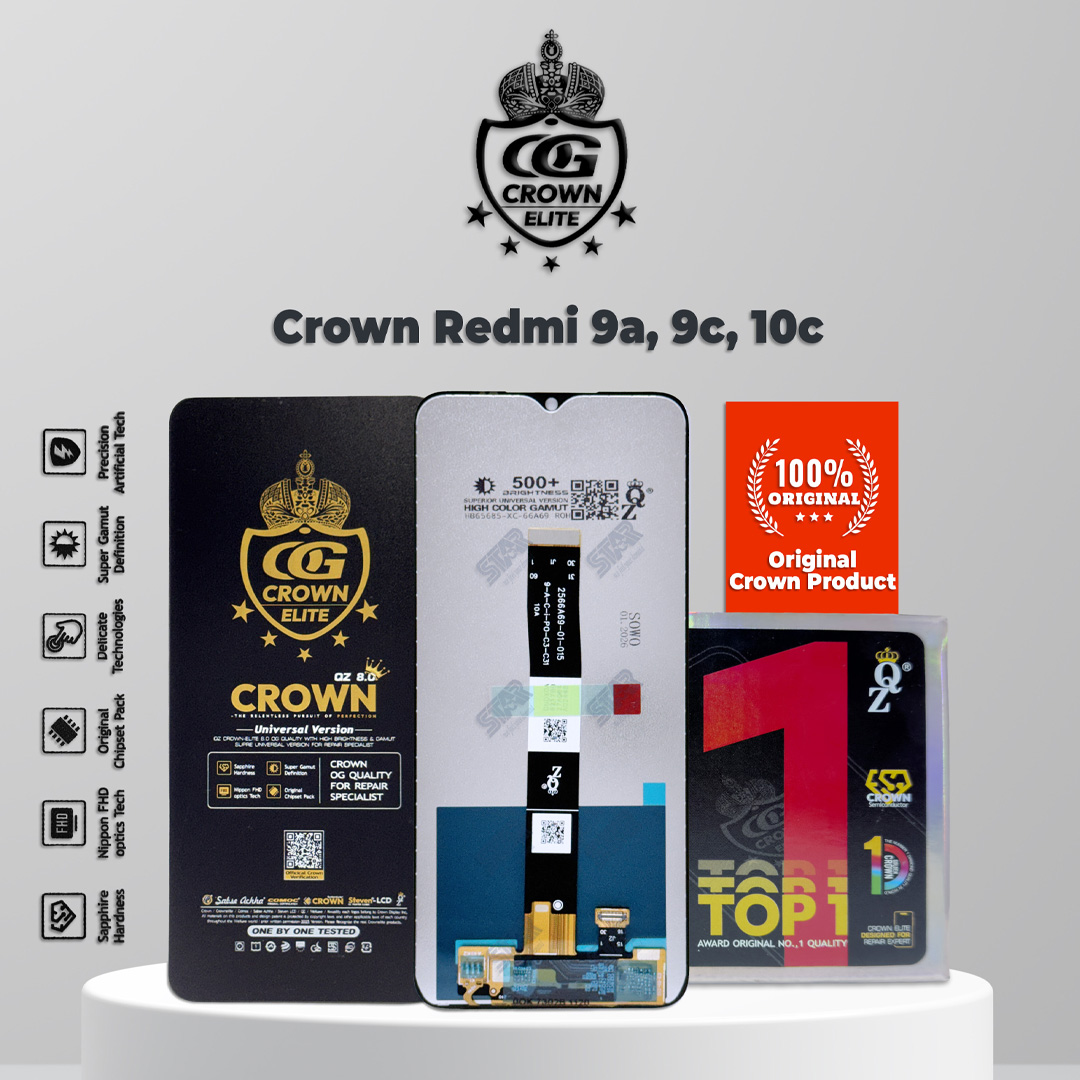 Crown Redmi 9a, 9c, 10c  display price in Bangladesh
