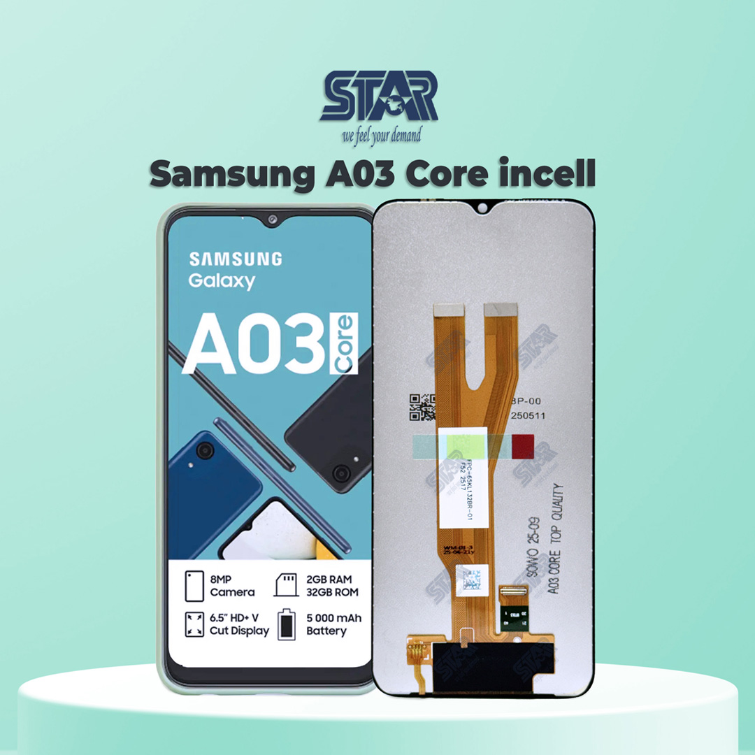 Samsung A03 Core incell  display price in Bangladesh
