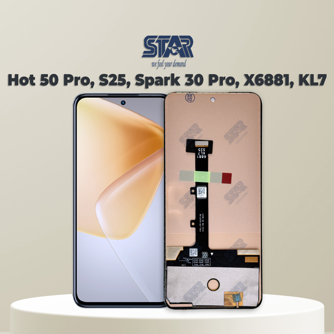 Hot 50 Pro, S25, Spark 30 Pro, X6881, KL7  display price in Bangladesh