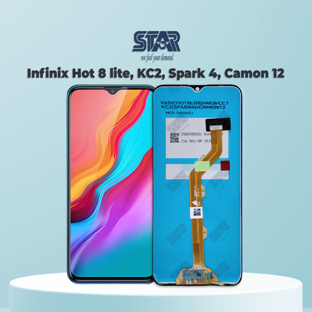 Infinix Hot 8 lite, KC2, Spark 4, Camon 12 display price in Bangladesh