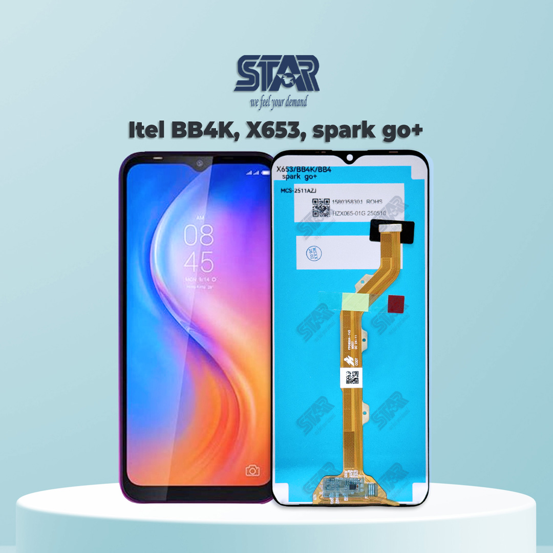 Itel BB4K, X653, spark go+ display price in Bangladesh