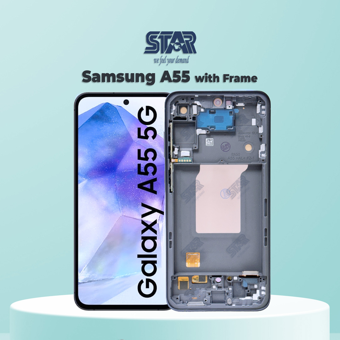 Samsung A55 with Frame  display price in Bangladesh