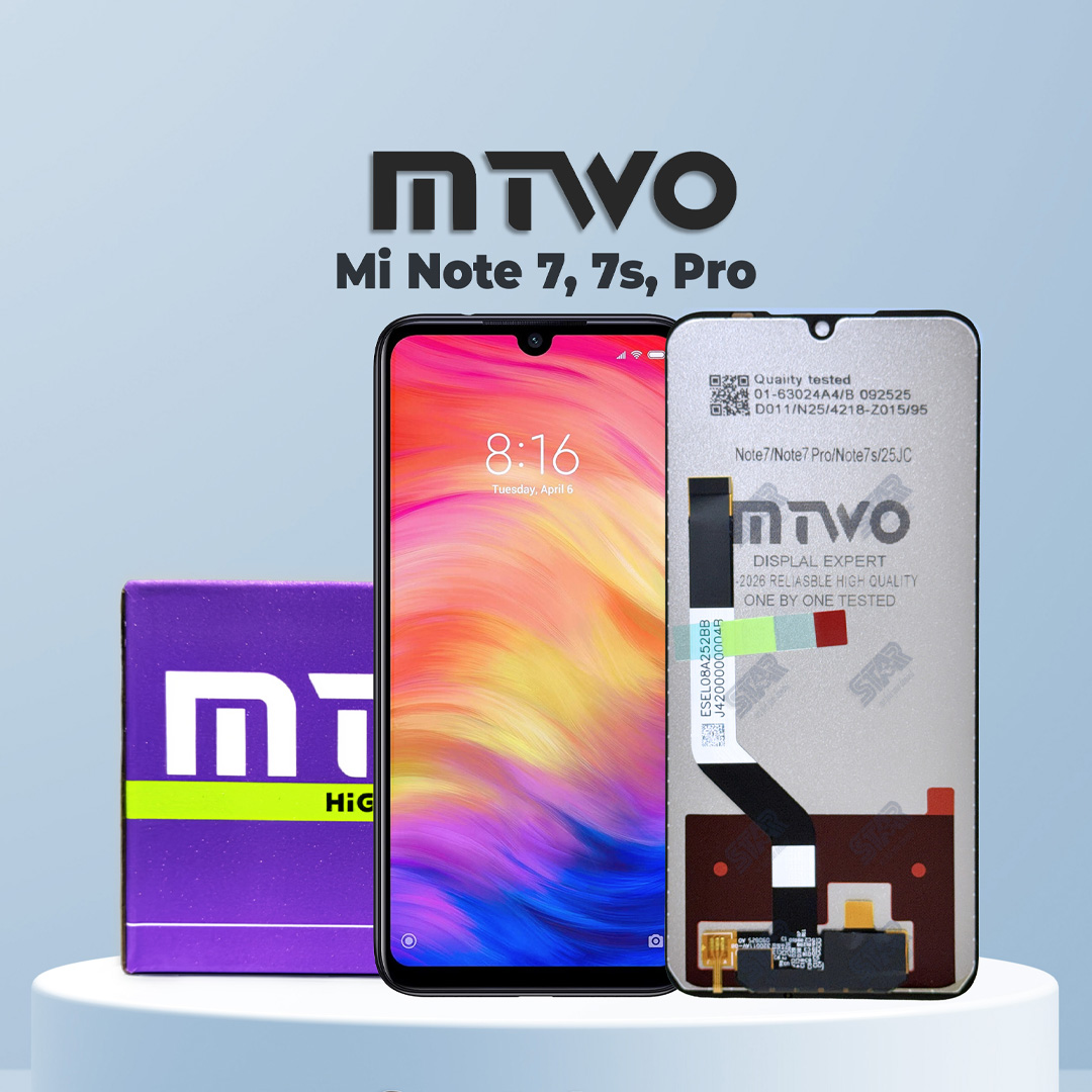 Mi Note 7, 7s, Pro Mtwo Tao  display price in Bangladesh